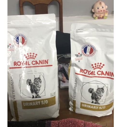 Thức ăn hạt Royal Canin Urinary S/O điều trị sỏi thận cho mèo