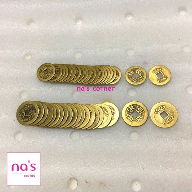 Gói 20 đồng xu cổ phong thuỷ đồng thau