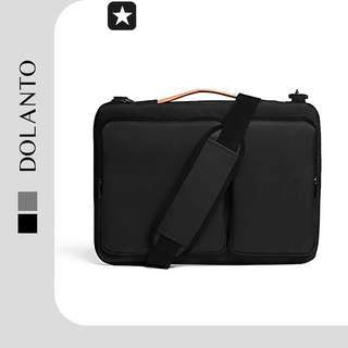 CẶP XÁCH Túi Chống Sốc Laptop MACBOOK Công Sở Vải Chống Thấm Nước Unisex Nam Nữ