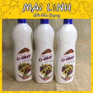 Nước cắm hoa g-okay dưỡng hoa tươi lâu - không thối nước 680ml