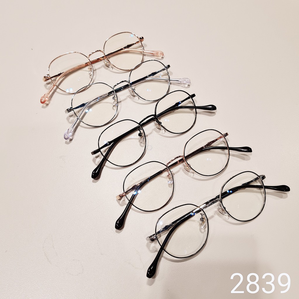 Gọng kính cận thời trang nữ Lilyeyewear mắt tròn TITANIUM siêu nhẹ phù hợp mặt nhỏ 2839 | BigBuy360 - bigbuy360.vn