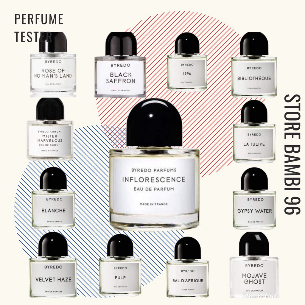 💖 𝘽𝘼𝙈𝘽𝙄 💖 ✧𝐁𝐲𝐫𝐞𝐝𝐨✧ Mẫu thử nước hoa tổng hợp Byredo - Rose Of No Man's Land Tester 5ml/10ml | Thế Giới Skin Care
