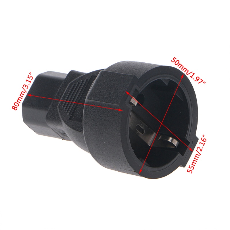 Đầu Nối Nguồn WA-0140 UPS / PDU IEC 320 C14 Sang CEE 7 / 7