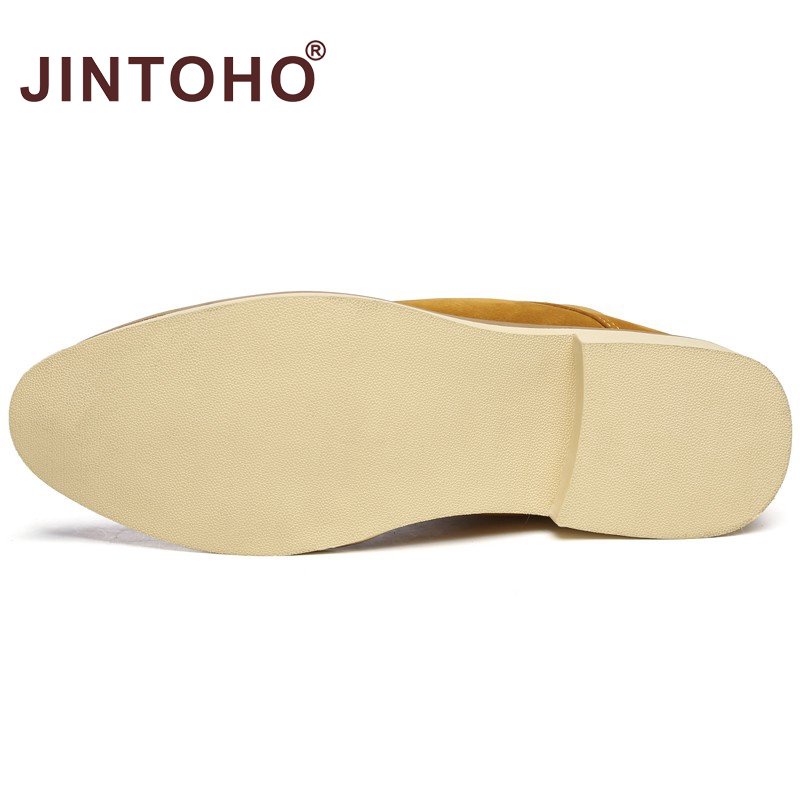 Giày bốt da lộn thời trang cho nam