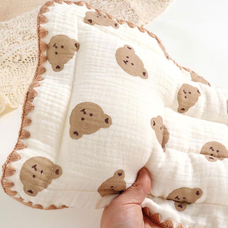 Gối Ngủ Định Vị Đầu Chống Lăn Kiểu Hoạt Hình Dễ Thương Cho Bé Sơ Sinh