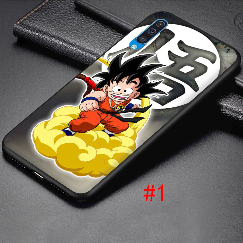 Ốp Lưng Silicone In Hình Dragon Ball Cho Samsung A6 A7 A8 Plus A9 2018 A3 2016 A5 2017