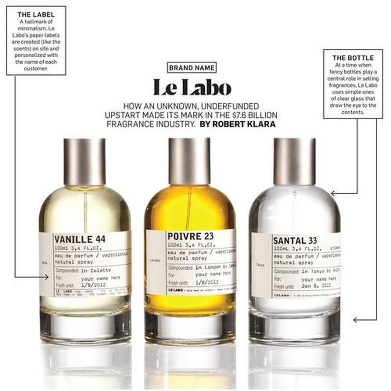 Nước Hoa Le Labo The Noir 29 / Santal 33 / Rose 31 / Vetiver 46 / Tokyo 10 100ML