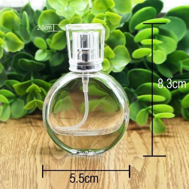 Chai lọ chiết nước hoa hình chữ O 25ml - chai lọ chiết mỹ phẩm / lọ đựng dầu thơm