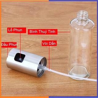 Bình Xịt Dầu Ăn Thuỷ Tinh 100ml