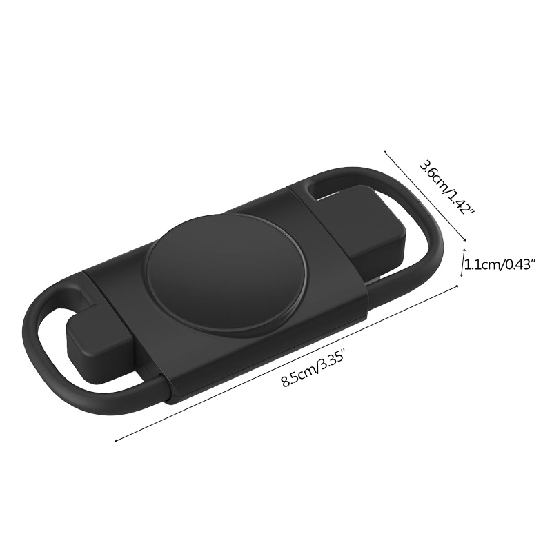 Bộ Đế Sạc Nhanh Không Dây Có Nam Châm Cho Galaxy Iwatch 3 4