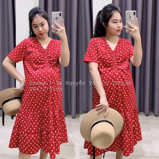 Váy bầu công sở thời trang