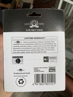 Lưỡi Cắt Gỗ 2 Chiều 110mm 40 răng
