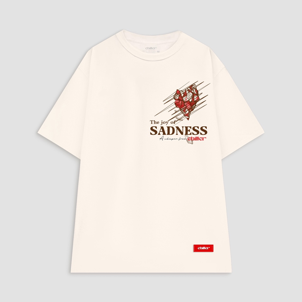 Áo thun Chiller / SADNESS / Oversized / Form rộng / Unisex.