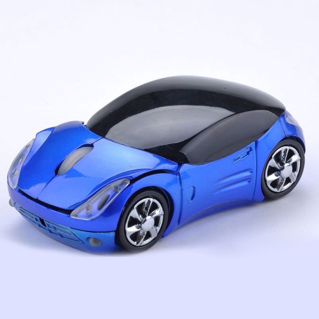 Chuột không dây ABS hình xe hơi thể thao độc đáo cho notebook