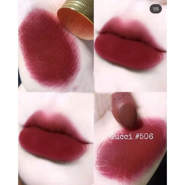 SON GUCCI LOUISA RED MATTE FULL BOX