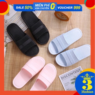 Dép Nhựa Đi Trong Nhà Tắm 3Fashion Cao Cấp Chống Thấm Nước Ponyam - 3189M