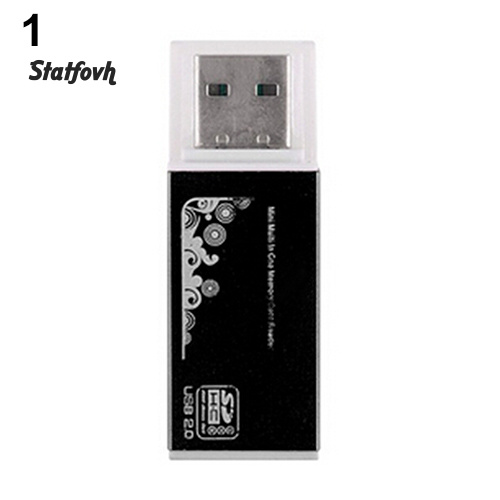 Đầu Đọc Thẻ Nhớ Usb 2.0 1 Cho Micro Sd Sdhc Tf M2 Mmc Ms Pro Duo | BigBuy360 - bigbuy360.vn