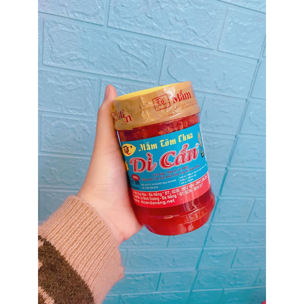 Mắm Tôm Chua Dì Cẩn Đặc Sản Đà Nẵng, Đặc Biệt, Ngon Chuẩn Vị, Chính Hãng, Date Mới