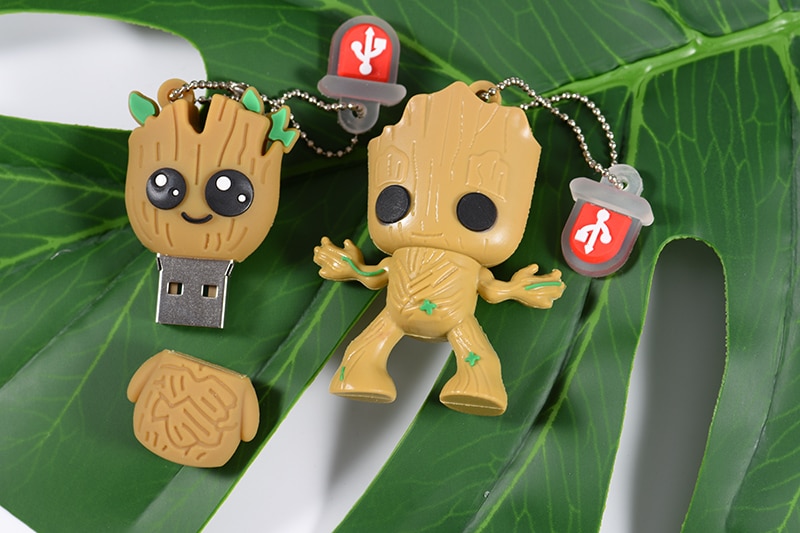 Ổ đĩa flash USB 1TB hình nhân vật Groot đáng yêu