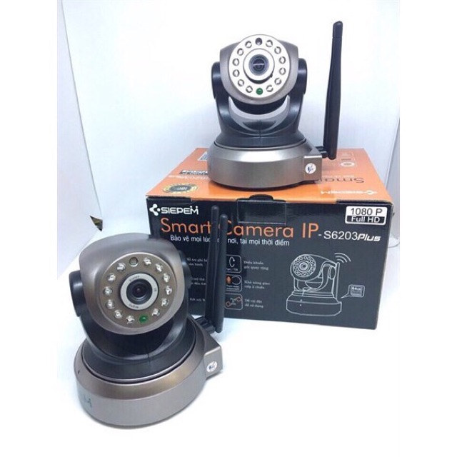 Camera WiFi full HD 1080 Siepem 6200 chính hãng giá sốc