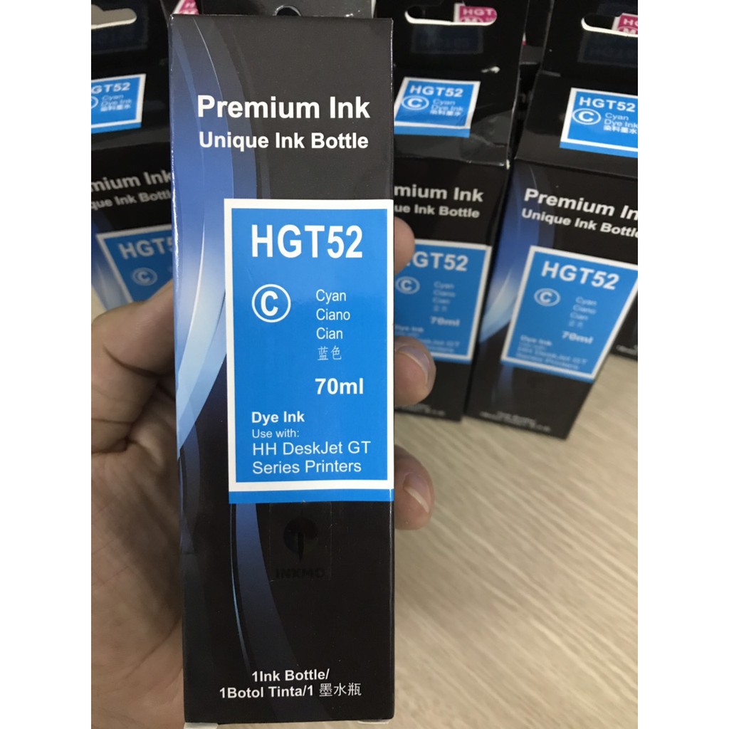 ☘️Bộ mực 4 mầu GT52 cho Hp GT5810/5820/ Deskjet 1115 hàng nhập khẩu