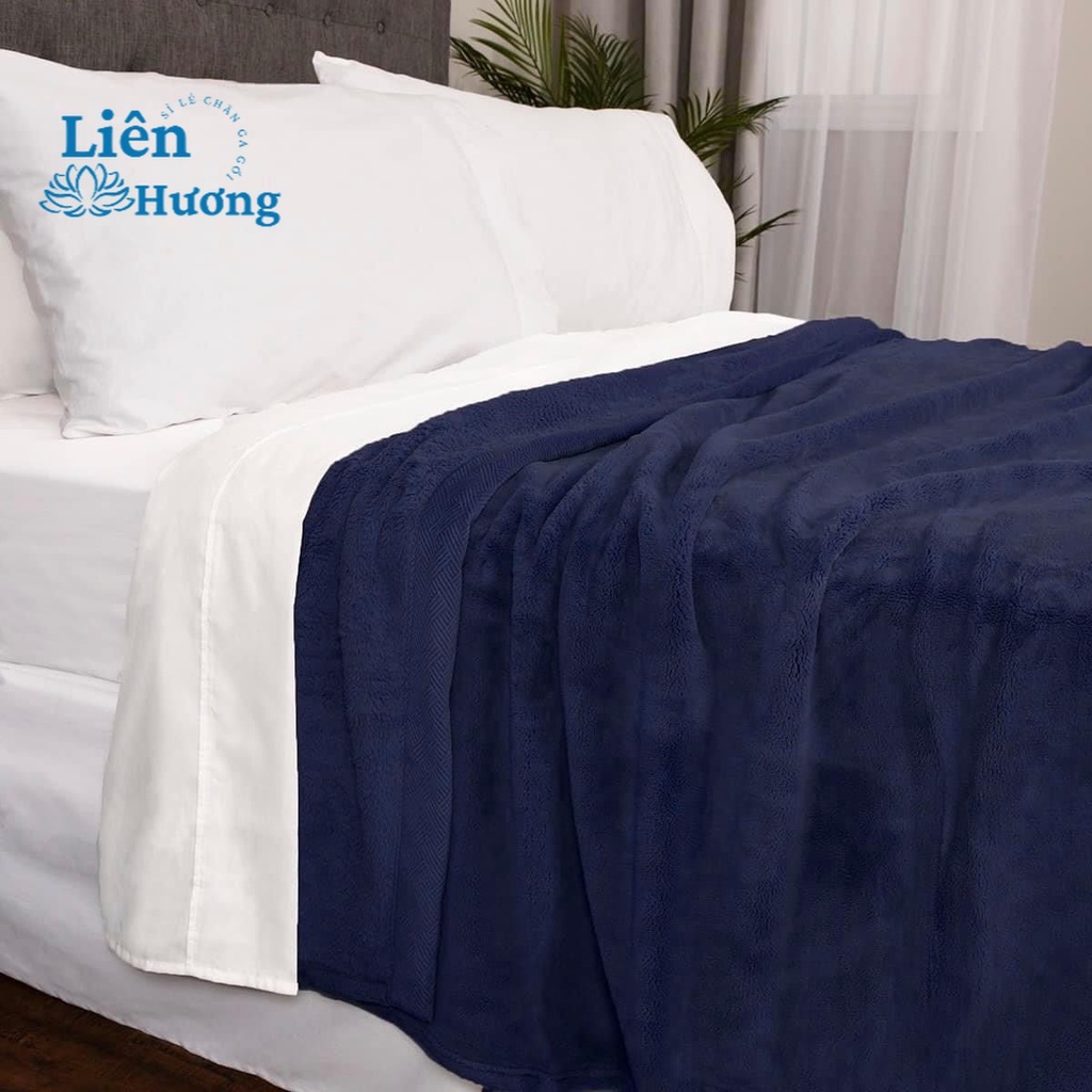 Chăn Lông Tuyết thương hiệu Queen Mùa Đông chuẩn loại 1, Mềm Lông Cừu Kirkland Qeen Cao Cấp Chuẩn Xuất Khẩu