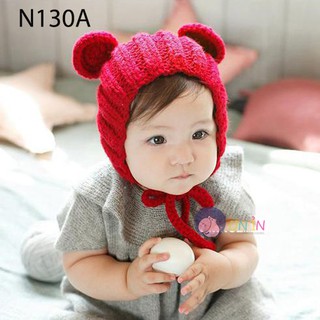 N130 - nón len tai chuột ấm áp
