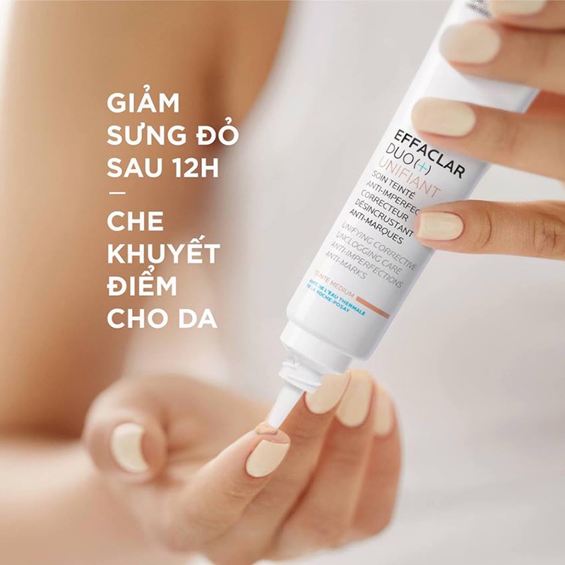 ✅[CHÍNH HÃNG] Kem Dưỡng La Roche Posay Effaclar Duo+ Giúp Giảm Mụn , Ngừa Thâm