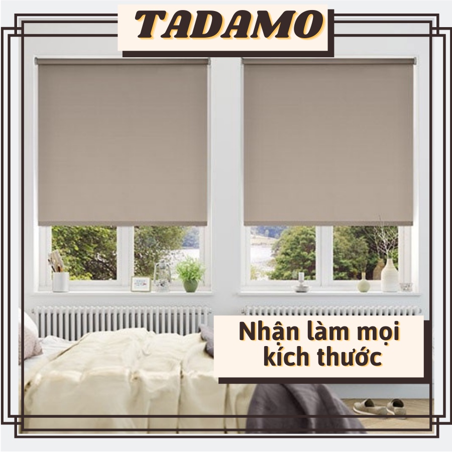 Rèm cuốn cửa sổ chống nắng cản nhiệt trang trí nhà cửa văn phòng công ty