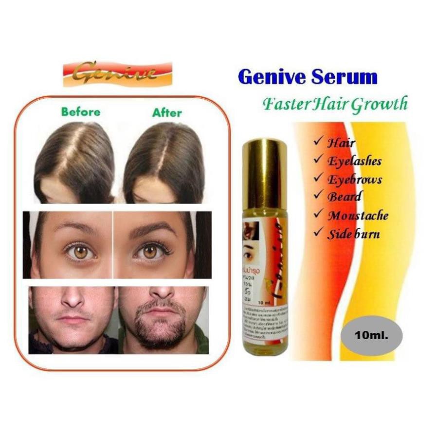 (HOT) Serum Mọc Dày Mi, Lông Mày, Râu Genive + Tặng 1 Mask ✅FLASH SALE✅ | BigBuy360 - bigbuy360.vn