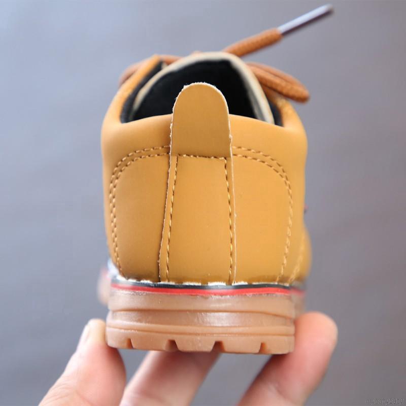 Giày da đế mềm dễ thương cho bé 1-3 tuổi
