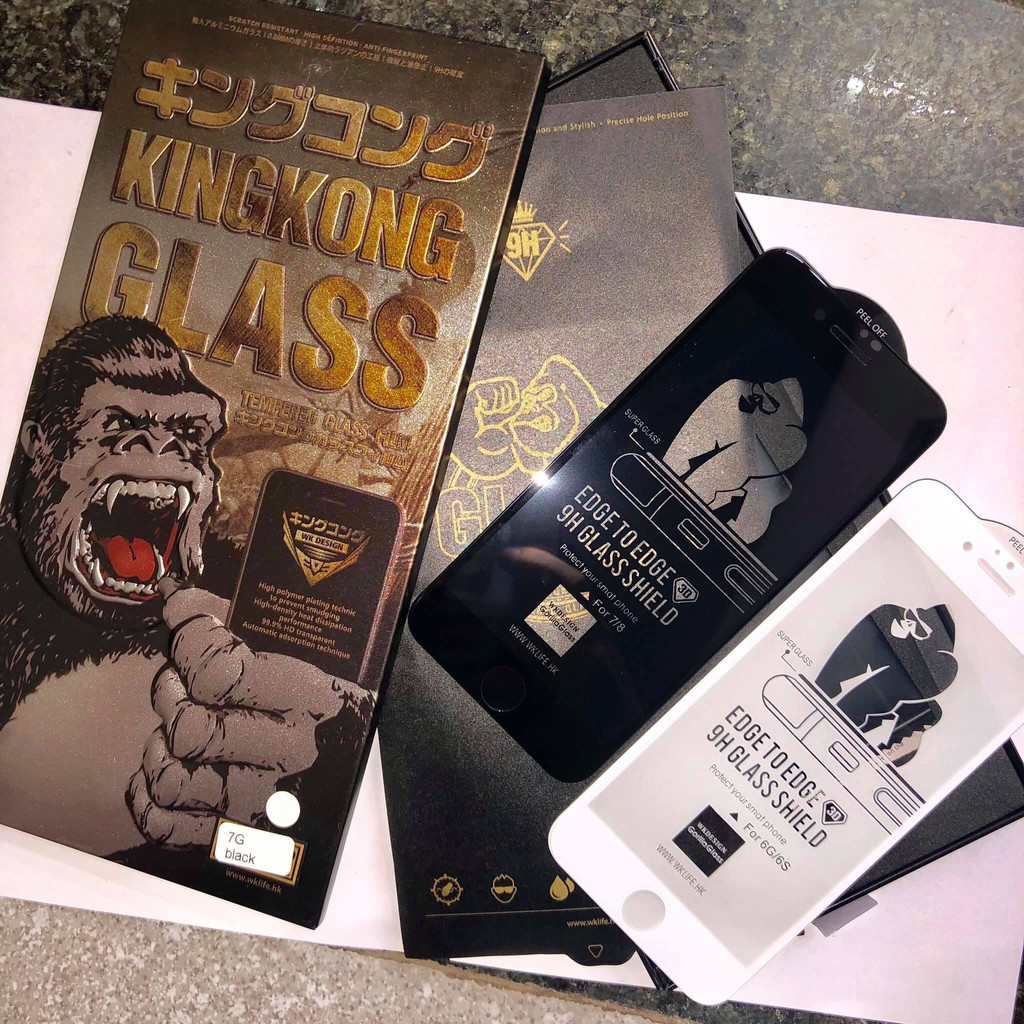 Kính cường lực  King Kong 3D Full màn chính hãng giá rẻ dành cho Smart Phone 6/7/8/x/11/12