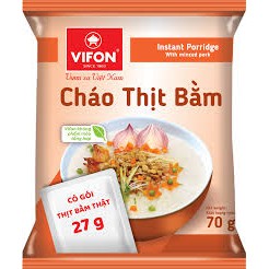 Thùng 50 Gói Cháo Thịt Bằm 70g Vifon