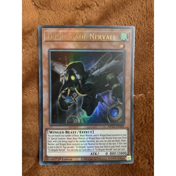 bài yugioh: tri-brigade nervall