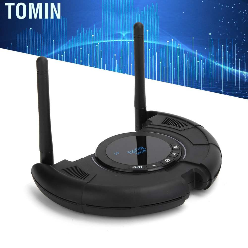 Tomin CSR 8675 Bluetooth 5.0 Audio Adapter APP Control Transmitter Receiver for TV PC Headphone