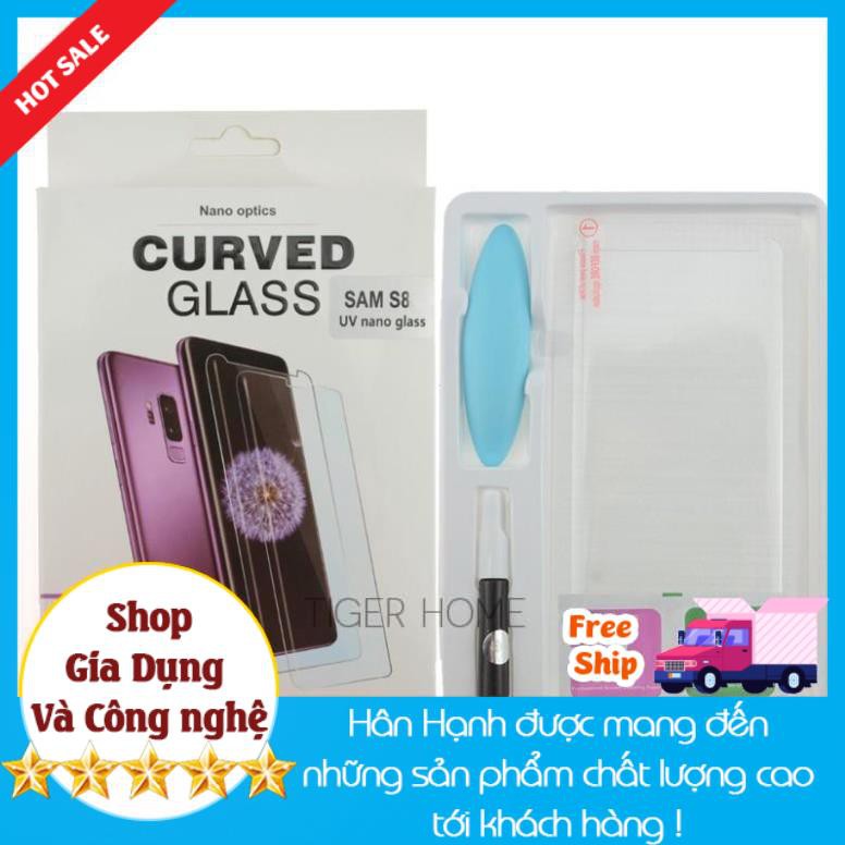 ||Bán lẻ rẻ như Buôn||  Kính cường lực Samsung S10 & S10PLUS Vân Tay Nhạy full Màn Hình keo nước UV - uv2 New 2020