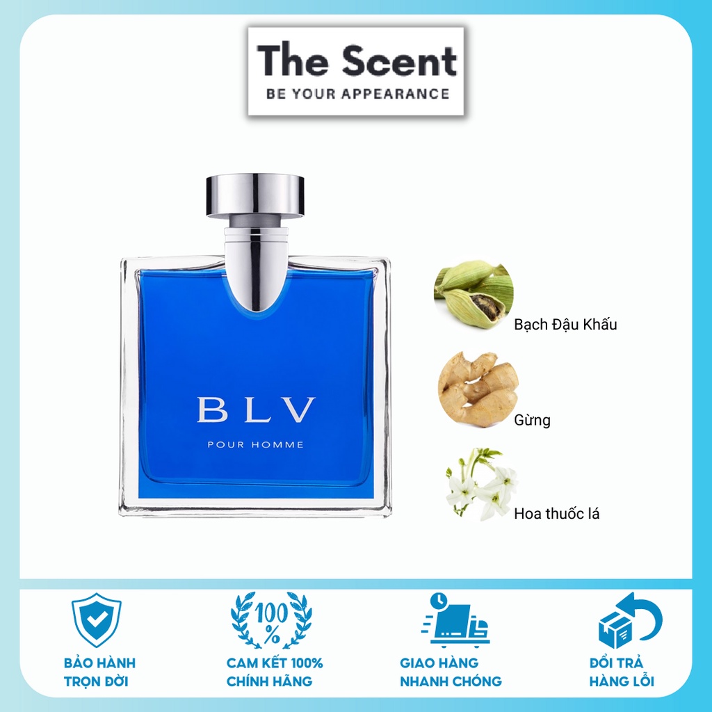 Nước Hoa Nam Bvlgari BLV Pour Homme EDT 100ml