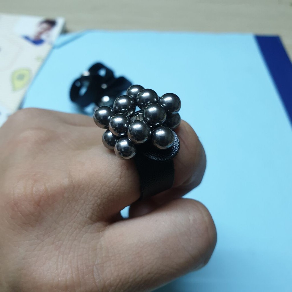 Nhẫn nam châm hít bi [PHỤ KIỆN CHẤT] có thể điều chỉnh được kích thước | BigBuy360 - bigbuy360.vn