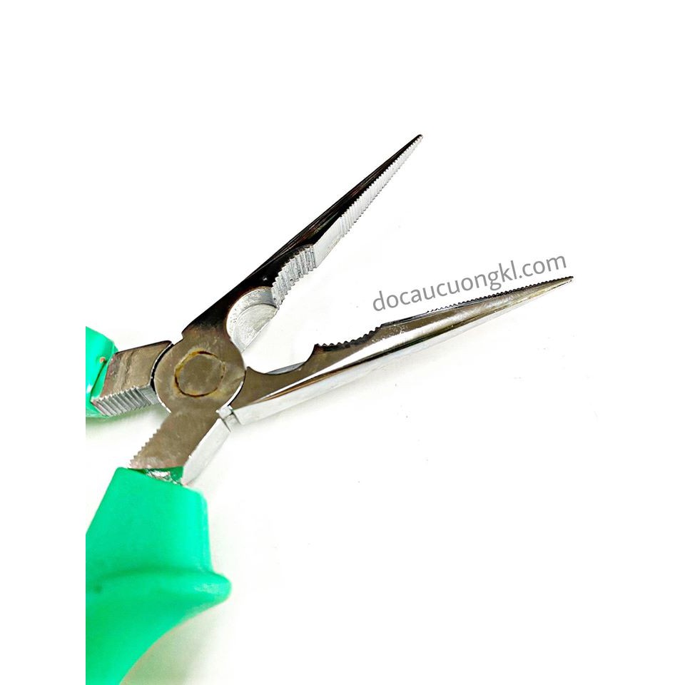 Kìm N8 mũi trắng cán xanh lá to dầy