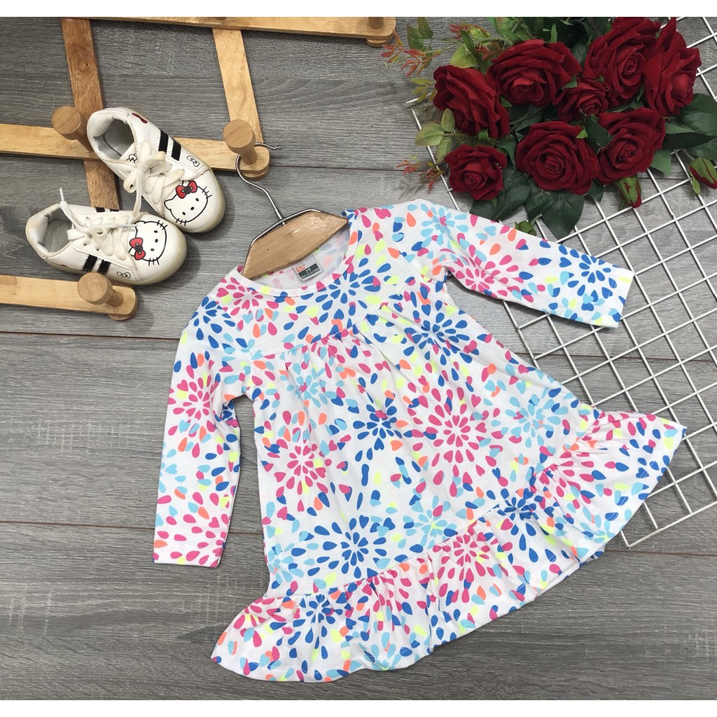 Đầm đuôi cá tay dài cho bé gái