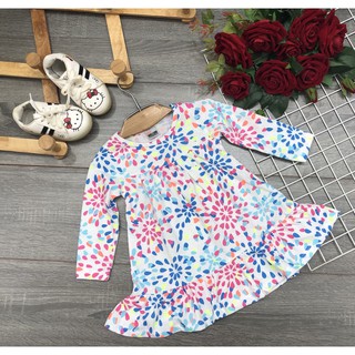 Đầm đuôi cá tay dài cho bé gái