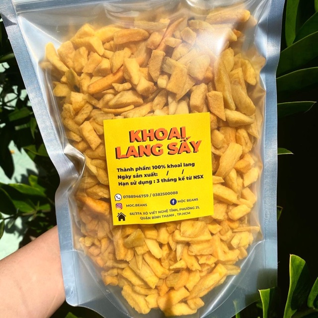 Combo 8 túi khoai lang sấy Mộc