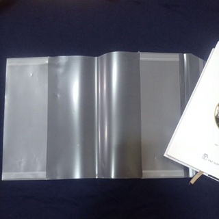 Bao bìa bọc bìa kích cỡ 14x20cm (truyện bìa cứng) combo 5 cái