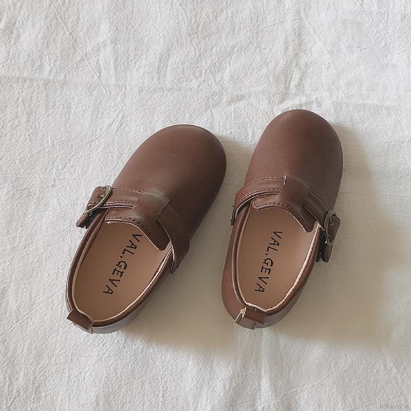 Giày búp bê mũi tròn phong cách thời trang xuân thu cho bé gái