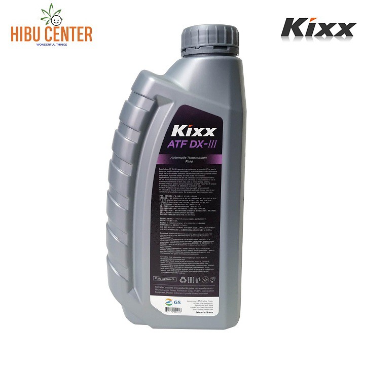 Dầu Hộp Số Tự Động KIXX ATF DX III 1 Lít Chất Lượng Cao