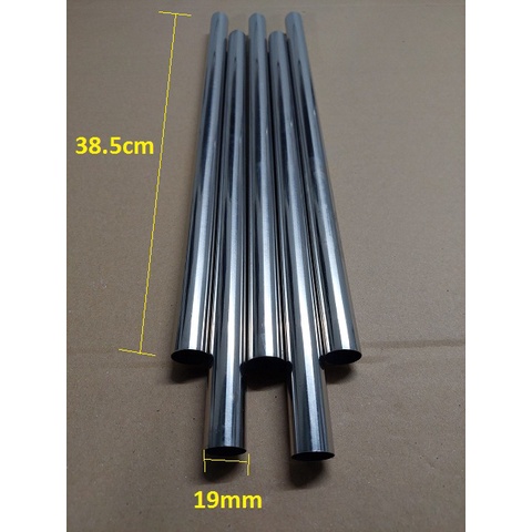 Ống Inox tròn 19mm, dày 0.5mm