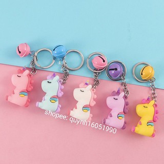 Móc khoá kì lân ngựa 1 sừng unicorn