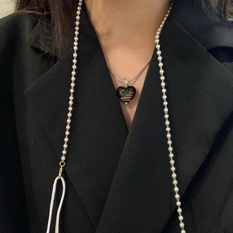 Dây Chuyền Hình Trái Tim Phong Cách Hip Hop 1 Thời Trang