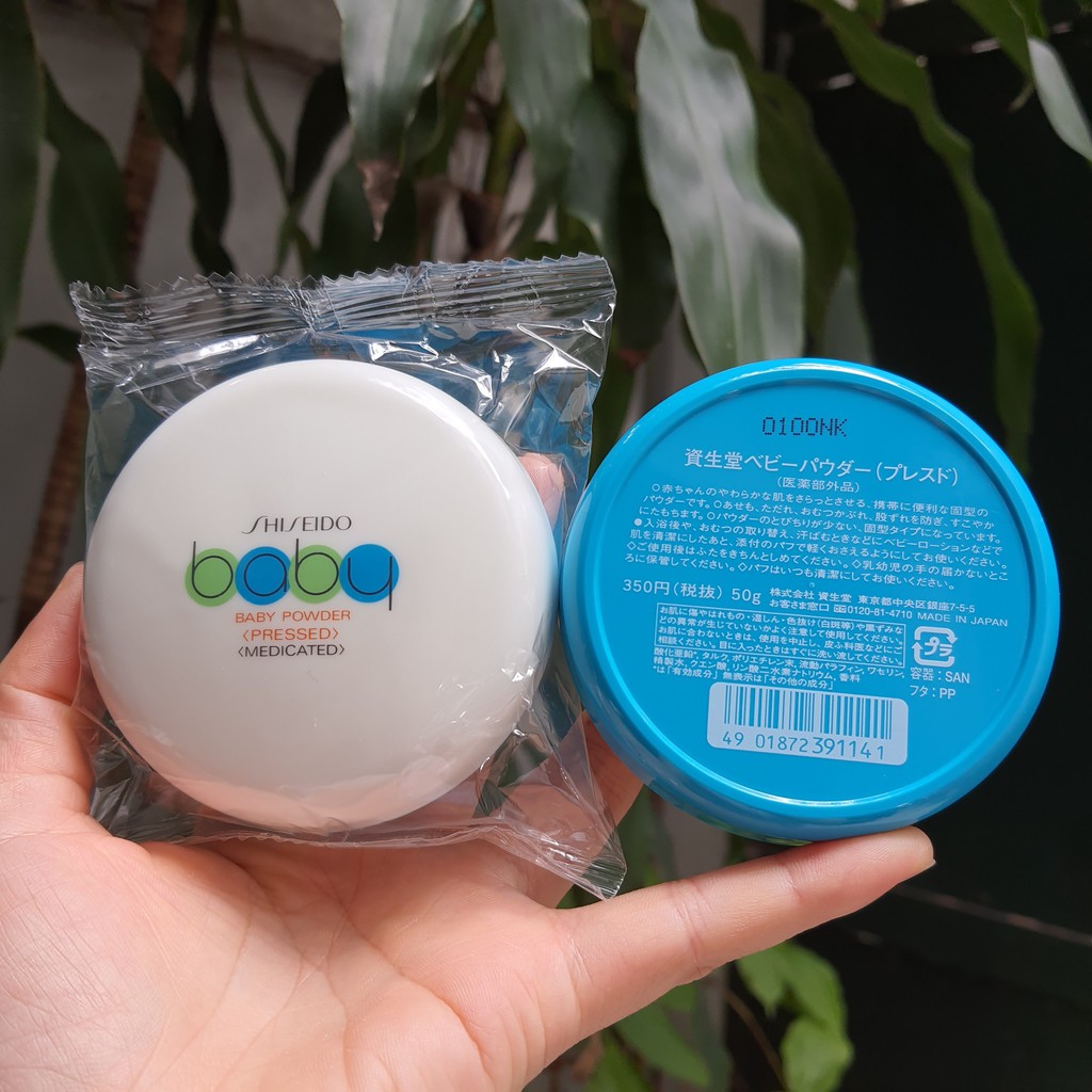 PHẤN RÔM SHISEIDO BABY POWDER PRESSED 50G | BigBuy360 - bigbuy360.vn
