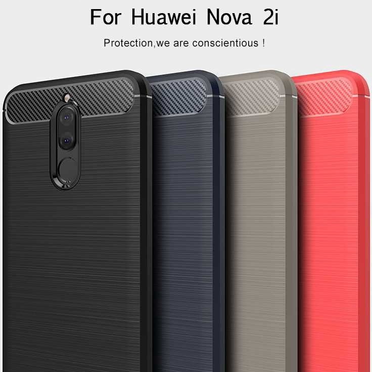 Ốp lưng điện thoại thời trang bằng Silicone mềm chống sốc cho Huawei Nova 3 3i 3e Nova 2 2i 2s 4 4e Lite